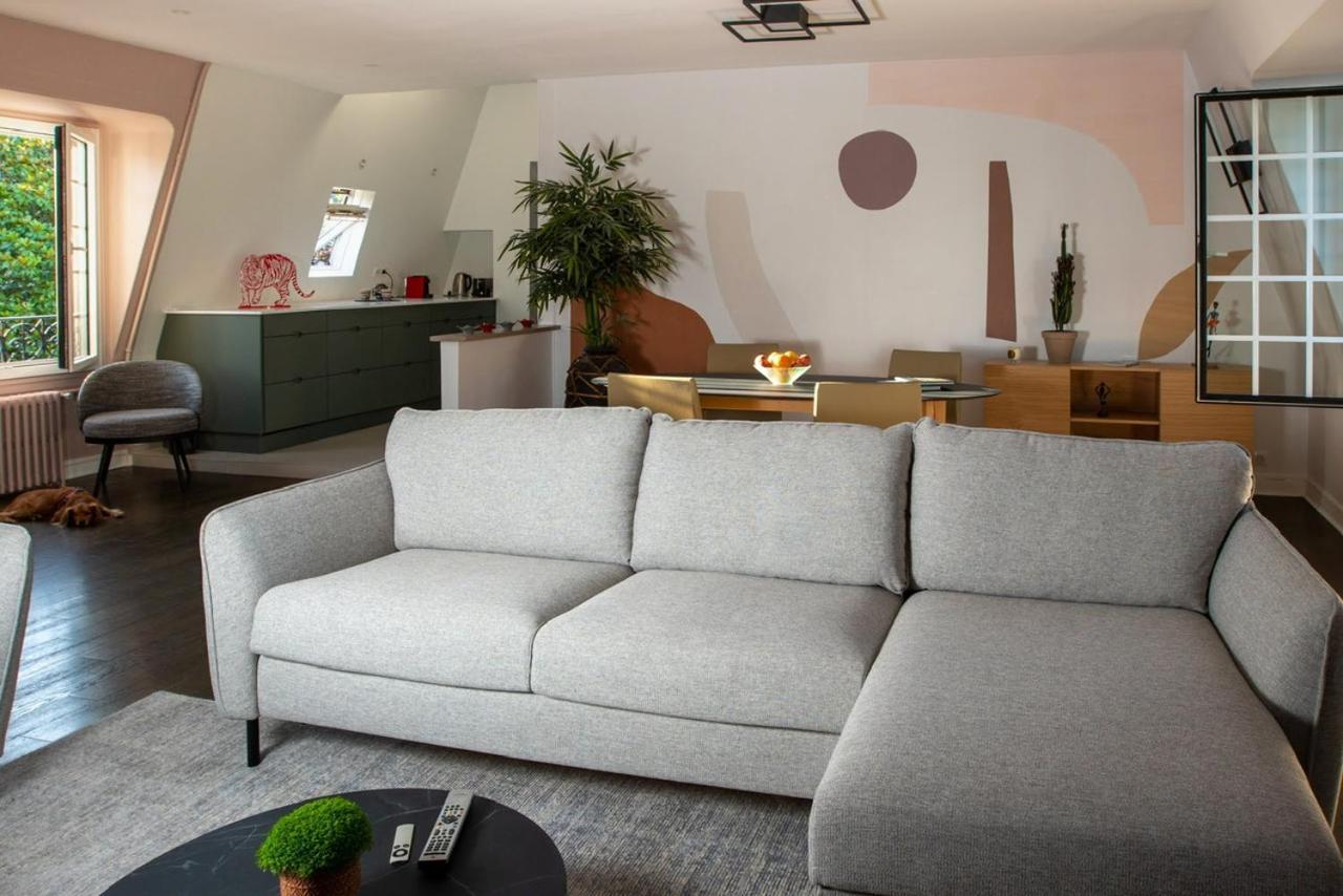 Appartement De 100M2 Dans Un Parc A 20 Mn Du Centre De Paris Garches 외부 사진